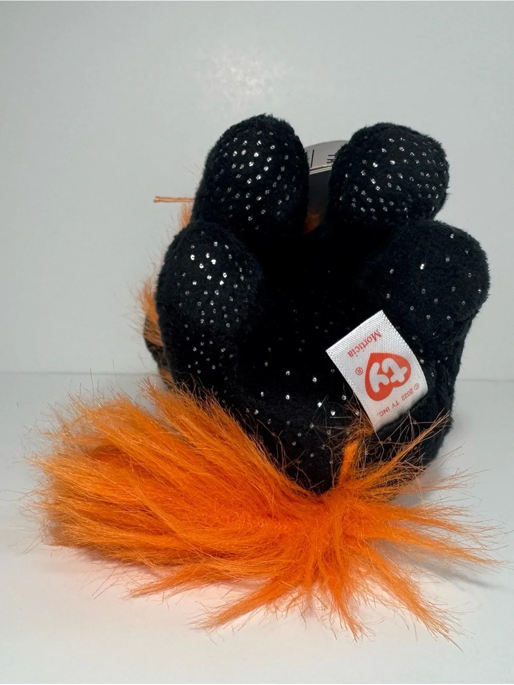 Ty Beanie Boo Morticia Black Cat 7”